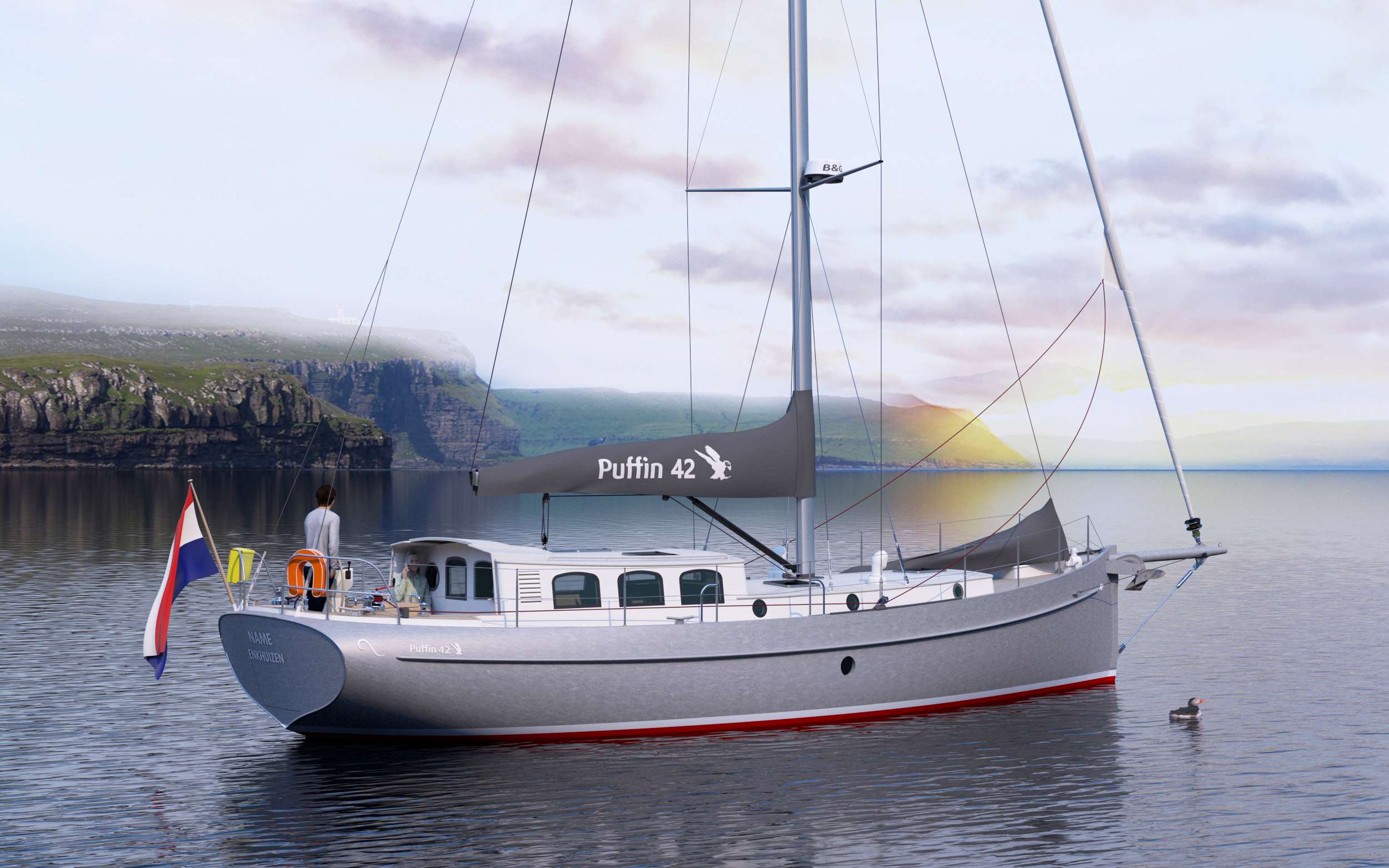puffin 42 sailboat